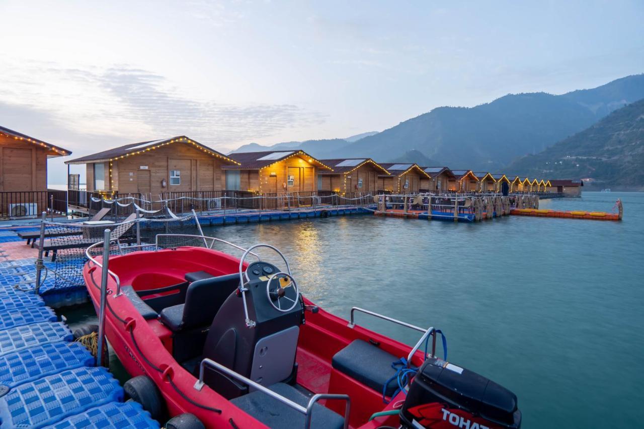 Le Roi Floating Huts & Eco Rooms Tehri New Tehri Bagian luar foto