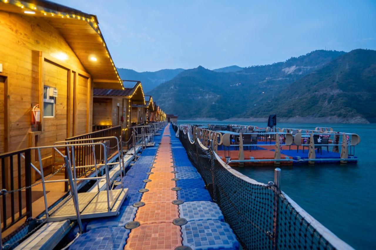 Le Roi Floating Huts & Eco Rooms Tehri New Tehri Bagian luar foto